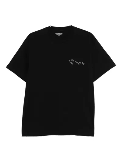 Carhartt Graphic-print T-shirt In Black