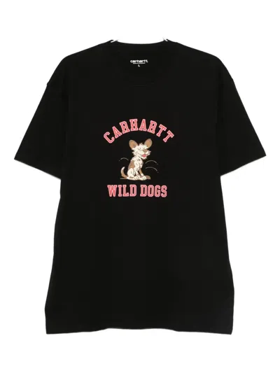 Carhartt Graphic-print T-shirt In Black