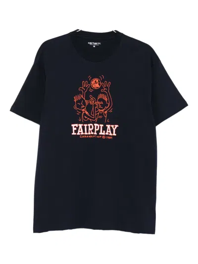 Carhartt Graphic-print T-shirt In Blue