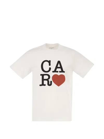 Carhartt Graphic Organic Cotton T-shirt In White