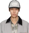 Carhartt Gray & Black Runaway Trucker Cap In 2nzxx Yosemite / Bla