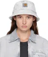 Carhartt Gray Bane Bucket Hat In Gray
