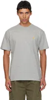 Carhartt Chase Short Sleeve T-shirt In Gray