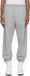 Carhartt Gray Chase Sweatpants In 00mxx Grey Heather /