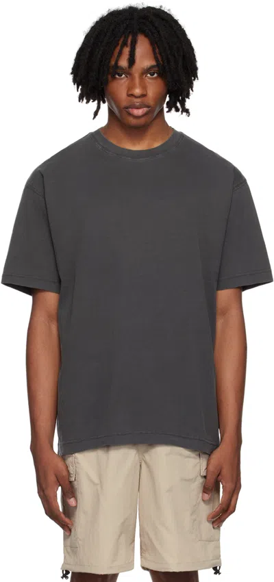 Carhartt Gray Dune T-shirt In 98 Charcoal