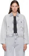 Carhartt Emery Organic Cotton Casual Jacket In Gray