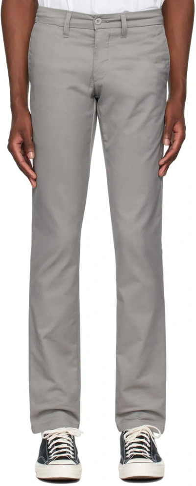 Carhartt Gray Sid Trousers In 02 29k Misty Grey
