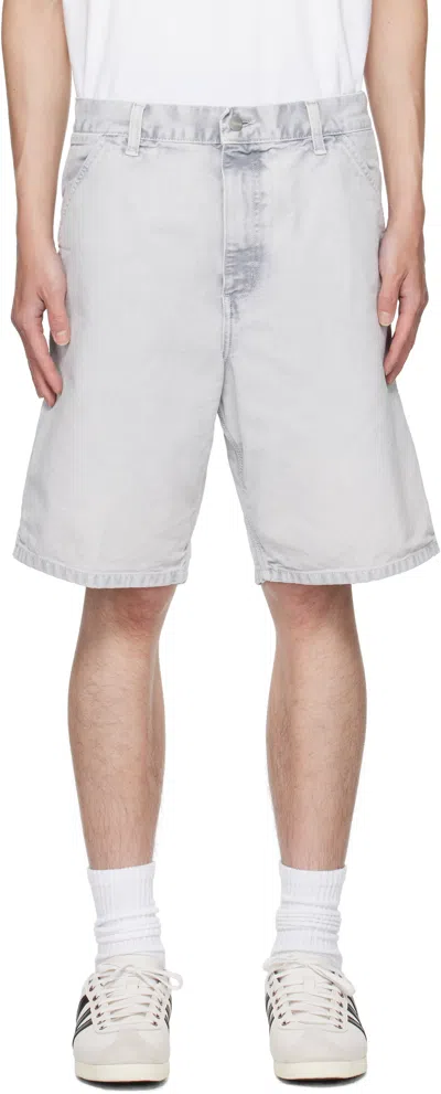Carhartt Gray Single Knee Shorts