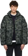 Carhartt Gray Springfield Jacket In 2ijxx Camo Duck, Gre