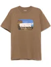 Carhartt Work In Progress Greatest Flicks Organic Cotton Graphic T-shirt In Brown
