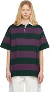 Carhartt Half-sleeved Polo Shirt In Seffner Stripe, Coni