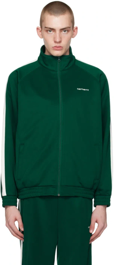 Carhartt Green Benchill Jacket In 20a Chervil / Wax
