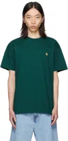 Carhartt Chase T-shirt In Green
