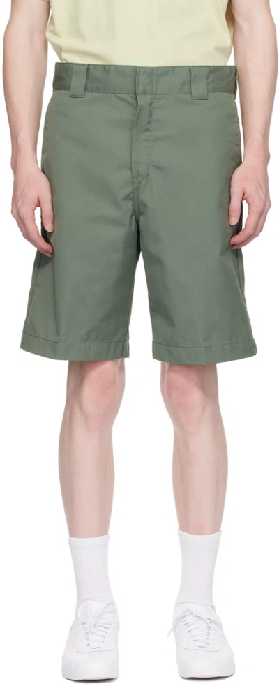 Carhartt Green Craft Shorts In 1yf Park