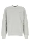 Carhartt Cotton Crew Neck Sweatshirt In Grey