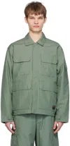 Carhartt Green Holt Jacket In 1yf Park