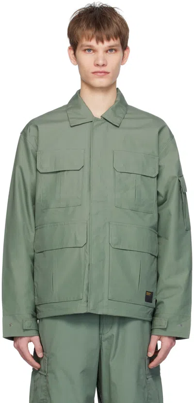 Carhartt Green Holt Jacket In 1yf Park