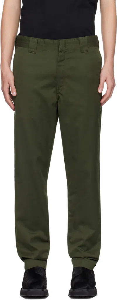 Carhartt Green Master Trousers In 66602 Office Green