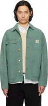 Carhartt Michigan Coat In 2r84osilverpine/pine