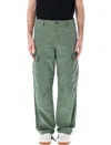 Carhartt Wip Double Knee Pant Silver Pine In Green