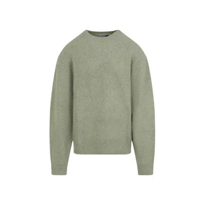 CARHARTT GREEN ROUND NECK SWEATER