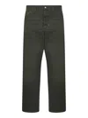 Carhartt Green Single Knee Trousers In Black