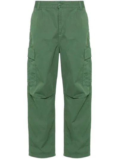 CARHARTT GREEN WIDE LEG TROUSER