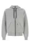 Carhartt Coats Blacks And Greys In Greyheathergrey