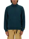 Carhartt Chase Cotton Blend Hoodie In Blue