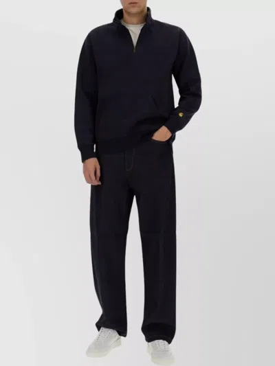 Carhartt Half Zipper Sweatshirt Kangaroo Pocket