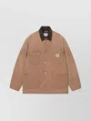 Carhartt Work In Progress Michigan Canvas Coat In Brown