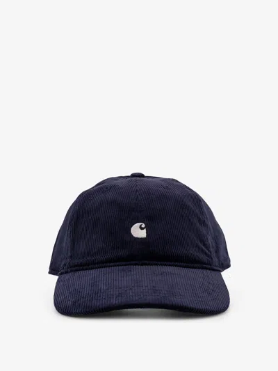Carhartt Harlem Corduroy Baseball Cap In Purple