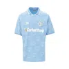 Carhartt T-shirt S/s Hartt's Football Azzurra In Blue