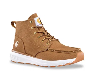 Carhartt Haslett Moc Toe Boot In Brown