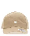 Carhartt Work In Progress Icon Adjustable Baseball Cap In Beige