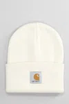 Carhartt Hats In Beige Acrylic In Brown