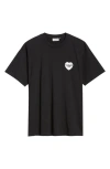 CARHARTT CARHARTT WORK IN PROGRESS HEART BANDANA LOGO ORGANIC COTTON GRAPHIC T-SHIRT