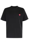 Carhartt Heart Motif Crew Neck Graphic Print T-shirt In Black