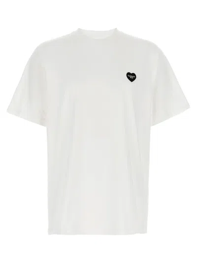 Carhartt Heart Ii Hartt T-shirt In White