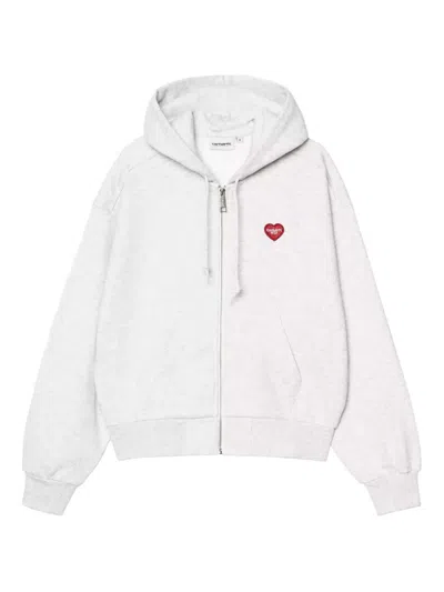 Carhartt Heart-logo Zip-up Hoodie