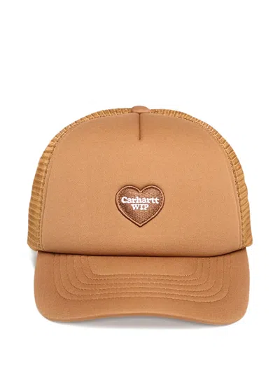 CARHARTT HEART-PATCH TRUCKER CAP