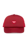 Carhartt Heart-patch Trucker Cap In Red