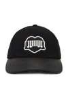 Carhartt Heart Train Cap In Black