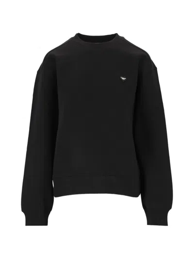 Carhartt Heart-patch Sweatshirt In Black