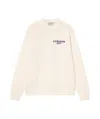Carhartt Mens Natural Helix Graphic-print Knitted Sweater In Brown
