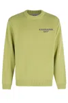 Carhartt Embroidered-logo Sweater In Green