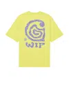 Carhartt Helix T-shirt In Yellow