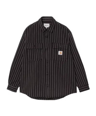 Carhartt Hendry Shirt Jacket In Black