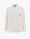 Carhartt Hendry Striped Canvas Shirt In White