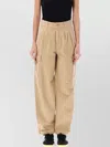 Carhartt High Waist Pleated Wide Leg Trousers